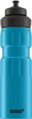 Sigg Drinking Bottle Wmb Sports Touch Aluminum Blue Ml Mhw