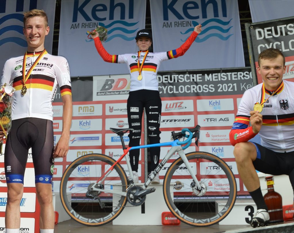 DM Schamel B2B 1500x1000px 1024x813 - Three German cyclo-cross championship titles on the CUBE Cross Race C:62