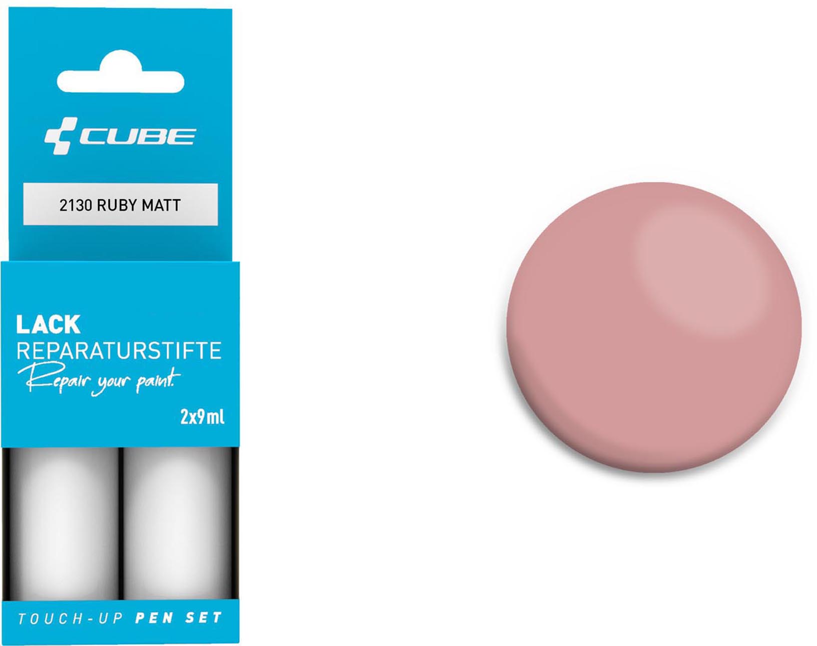 Cube Touch-Up Pen Set RUBY Matte 2130