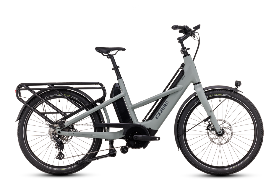Cube Longtail Sport Hybrid 725 swampgrey n reflex 2024 - E-Bike Lastenfahrrad