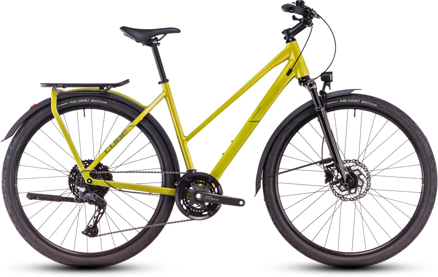 Cube Kathmandu EXC lizard n green 2025 - Touring Bike Women