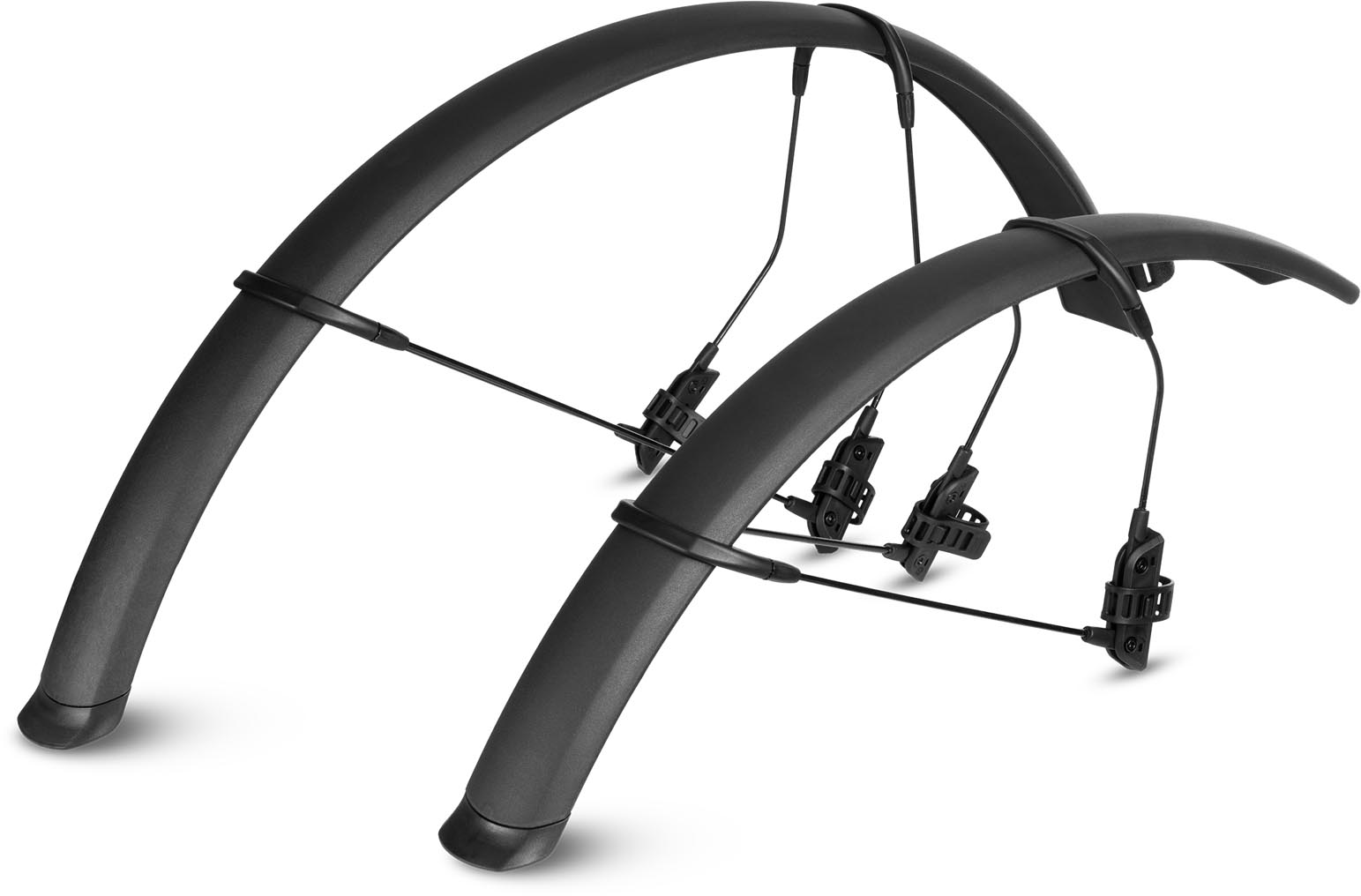 ACID GRAVEL 28 Black Clip-On Fender Set