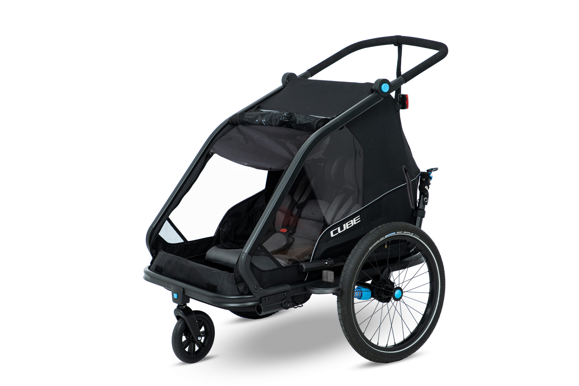 Cube Children Bicycle Trailer Double Cmpt