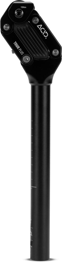 ACID TOUR Plus Seatpost, Black