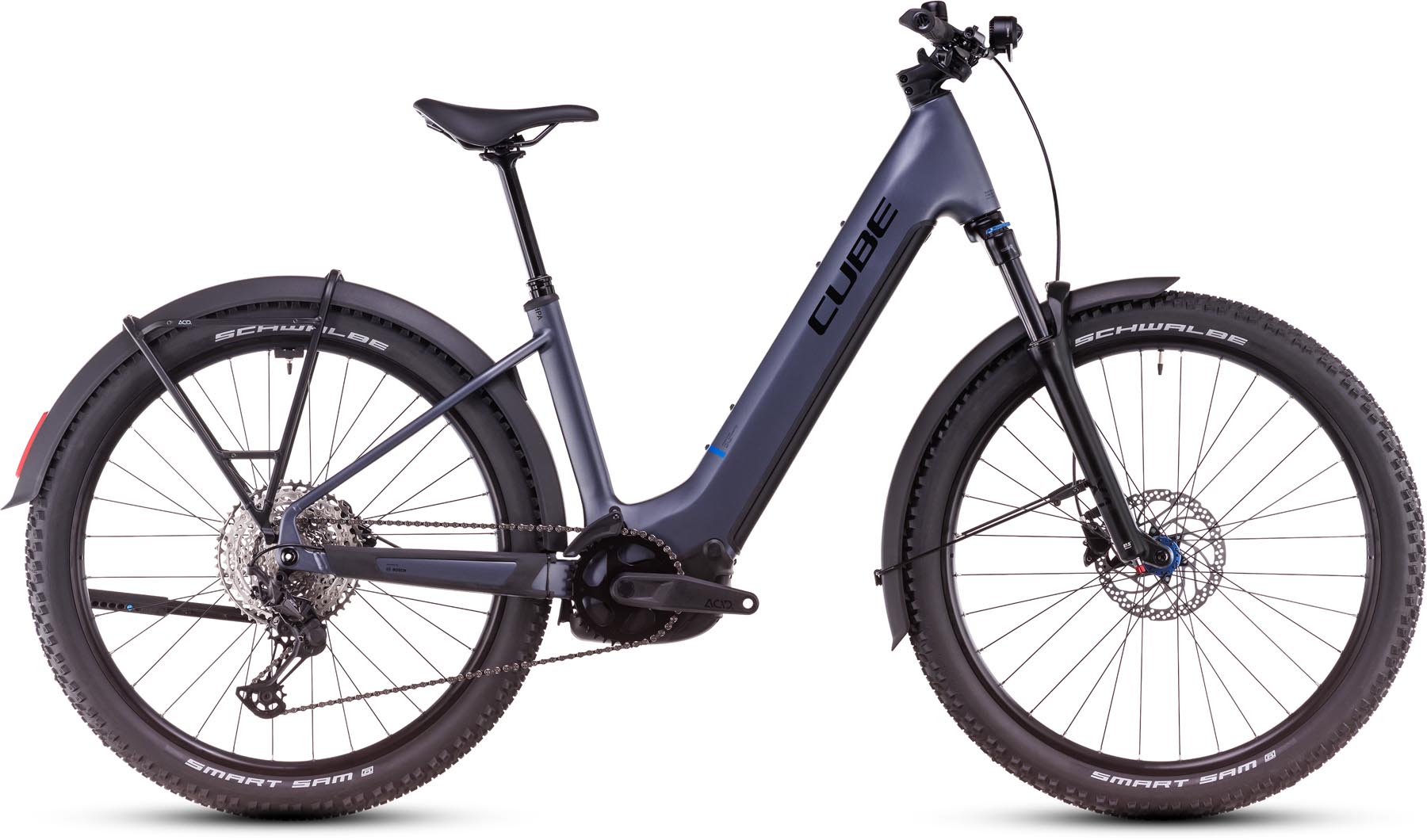 Cube Reaction Hybrid Pro Allroad 800 metallicgrey n black 2025 - E-Bike Hardtail Mountainbike Easy Entry