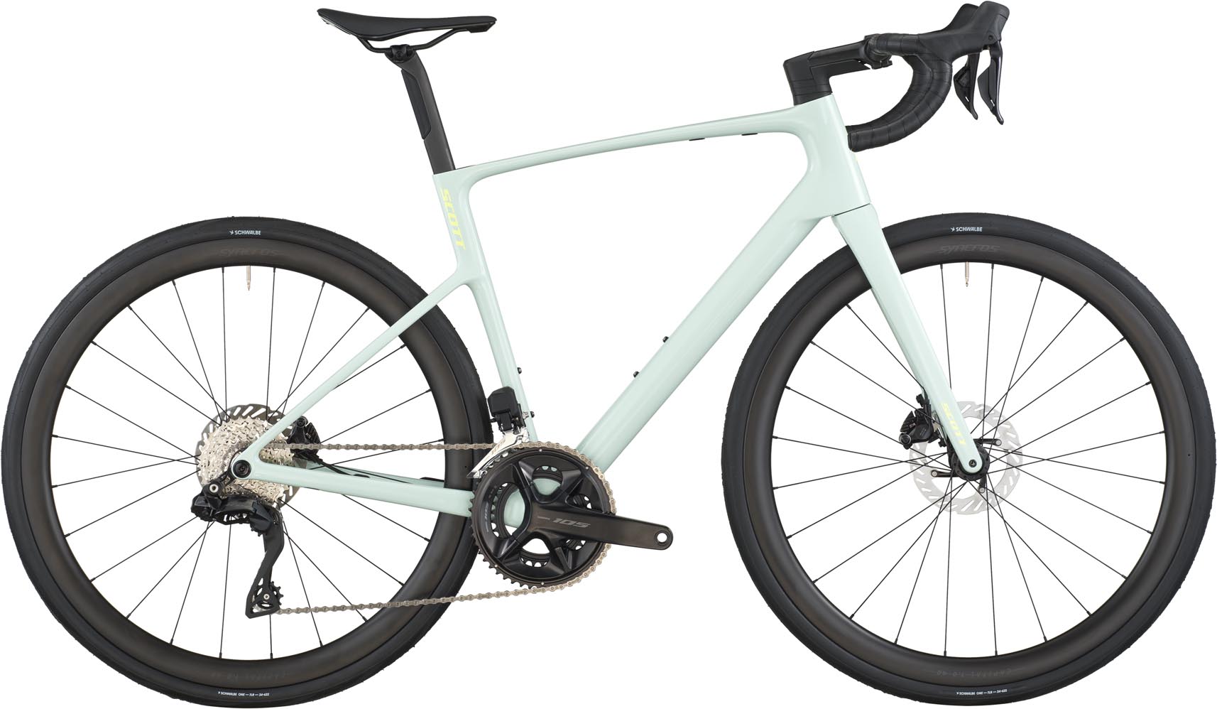 Scott Addict 30 frozen green 2026 - Road Bike Carbon | S