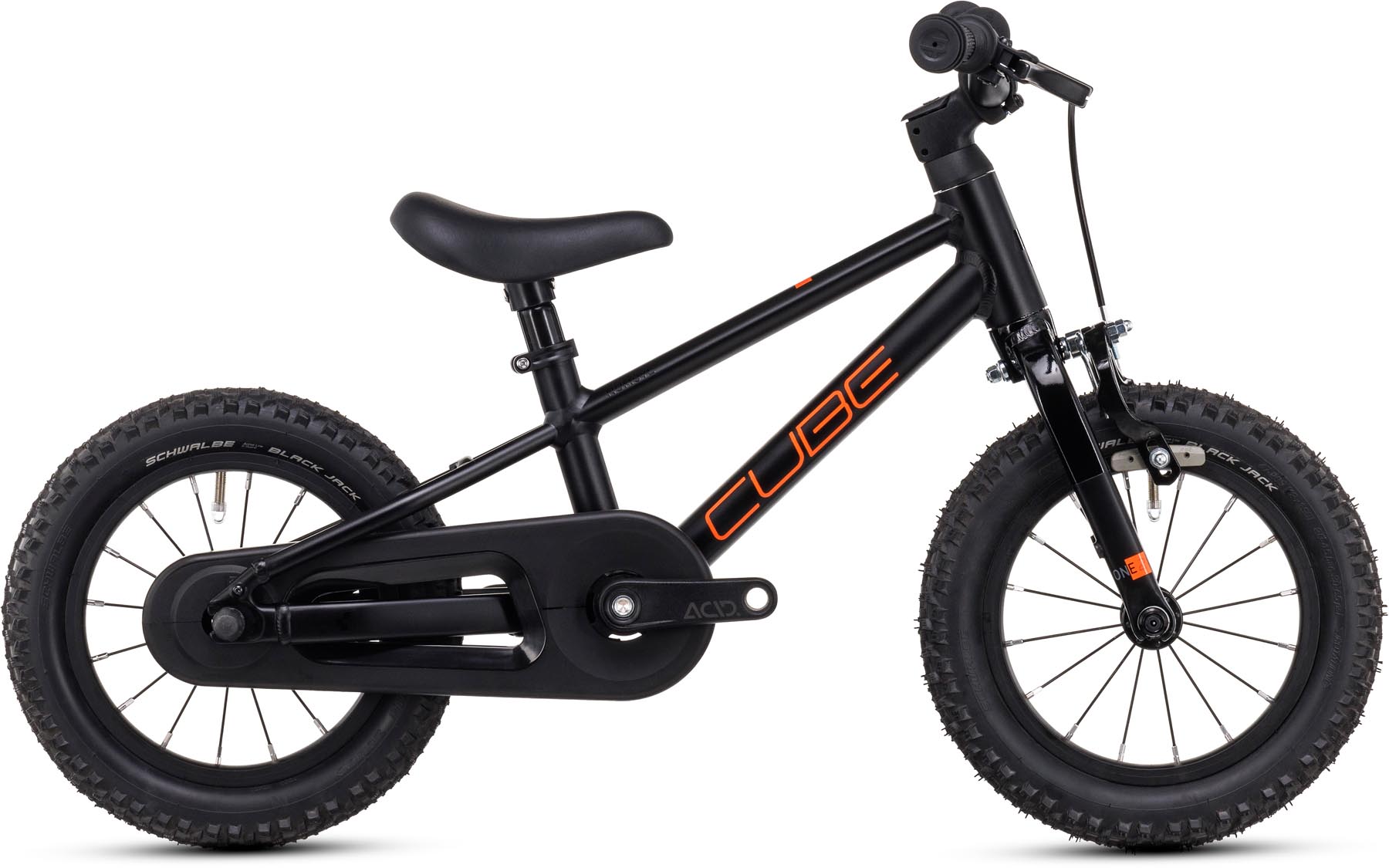 Cube Numove 120 RT black n orange 2025 - Kid Bike 12 Inches