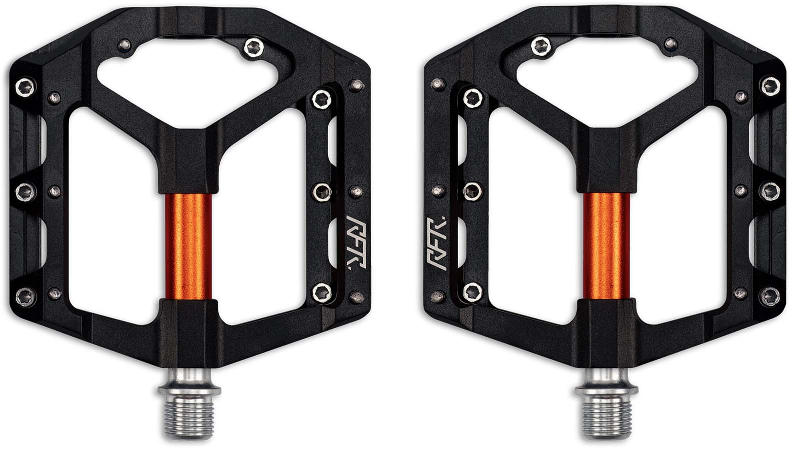 RFR Pedals Flat SLT 2.0 black n orange