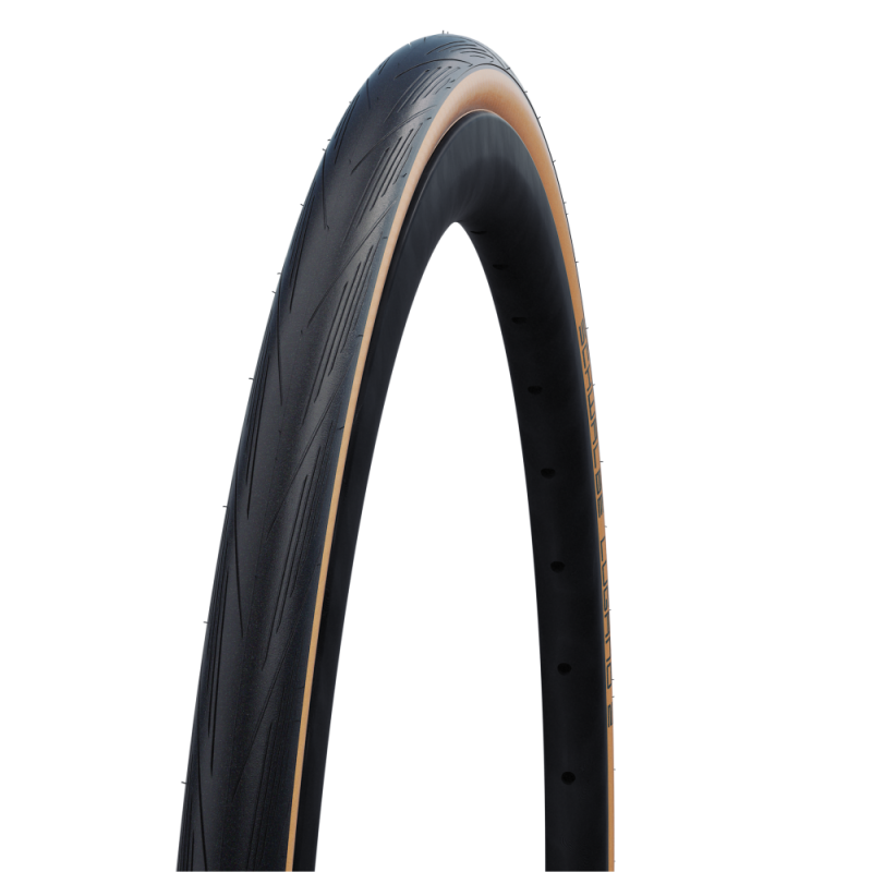 Schwalbe Tire LUGANO 23-622 (700 x 23C), black, wire , 325 g