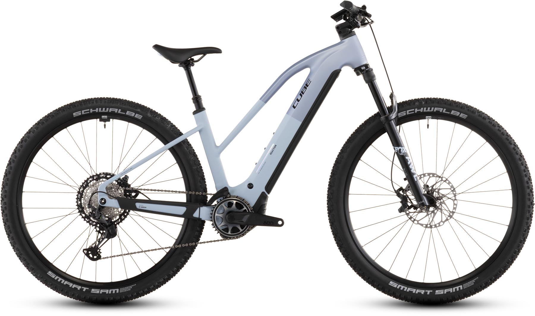 Cube Reaction Hybrid SLX 800 gauzegrey´n´iceblue – Trapeze
