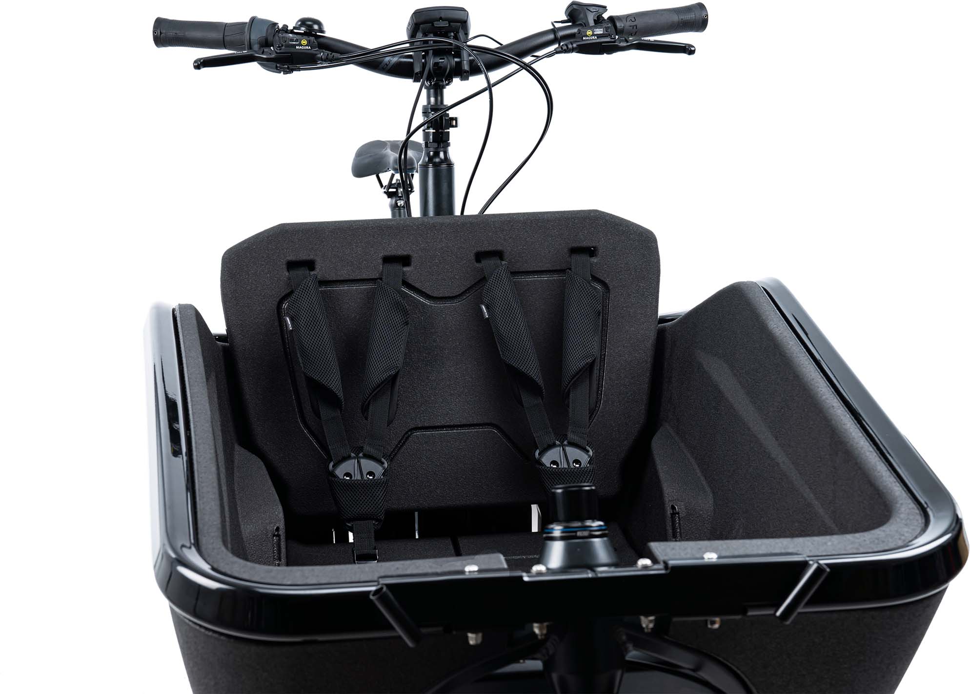 Cube Safety belt CARGO set of 2 - black (safety belts only)