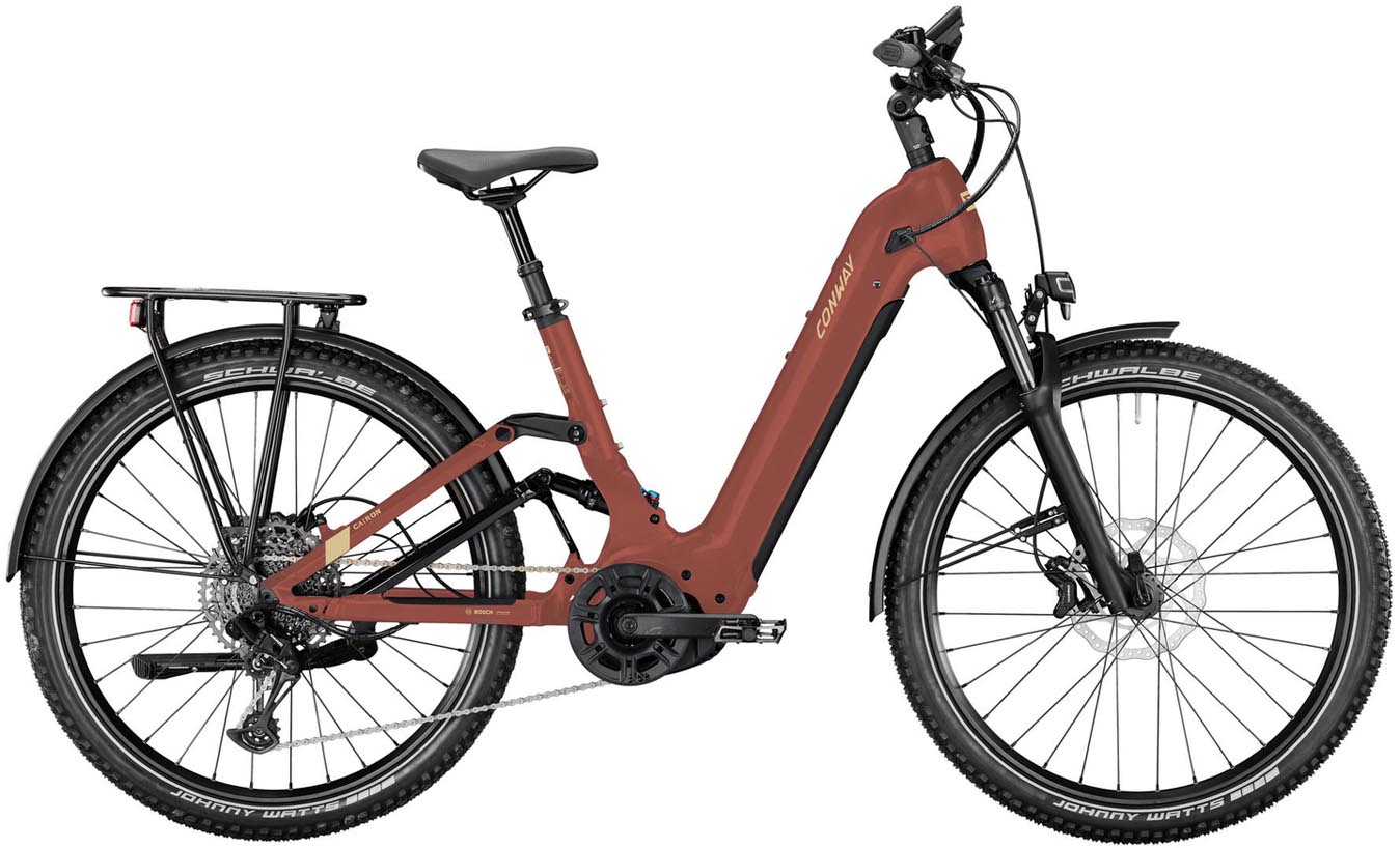 Conway Cairon C FS 2.0 625Wh rustred 2025 - E-Bike Hardtail Mountainbike Easy Entry