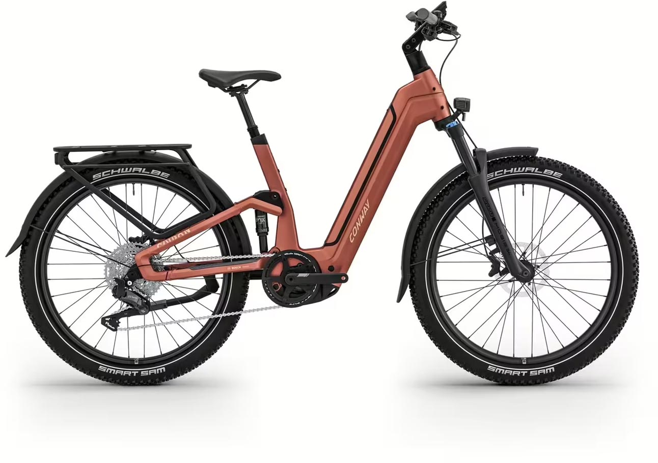 Conway Cairon SUV FS 6.0 Auto rustred matt 2026 - E-Bike Fully Mountainbike Easy Entry