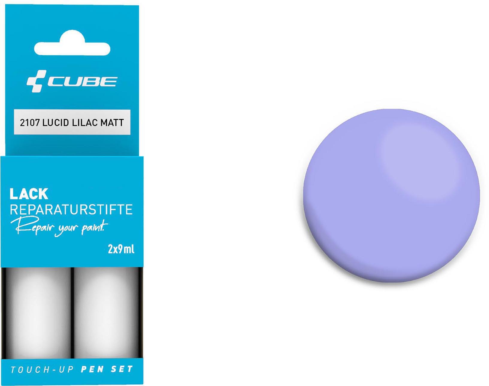 Cube Touch-Up Pen Set LUCID LILAC Matte 2107