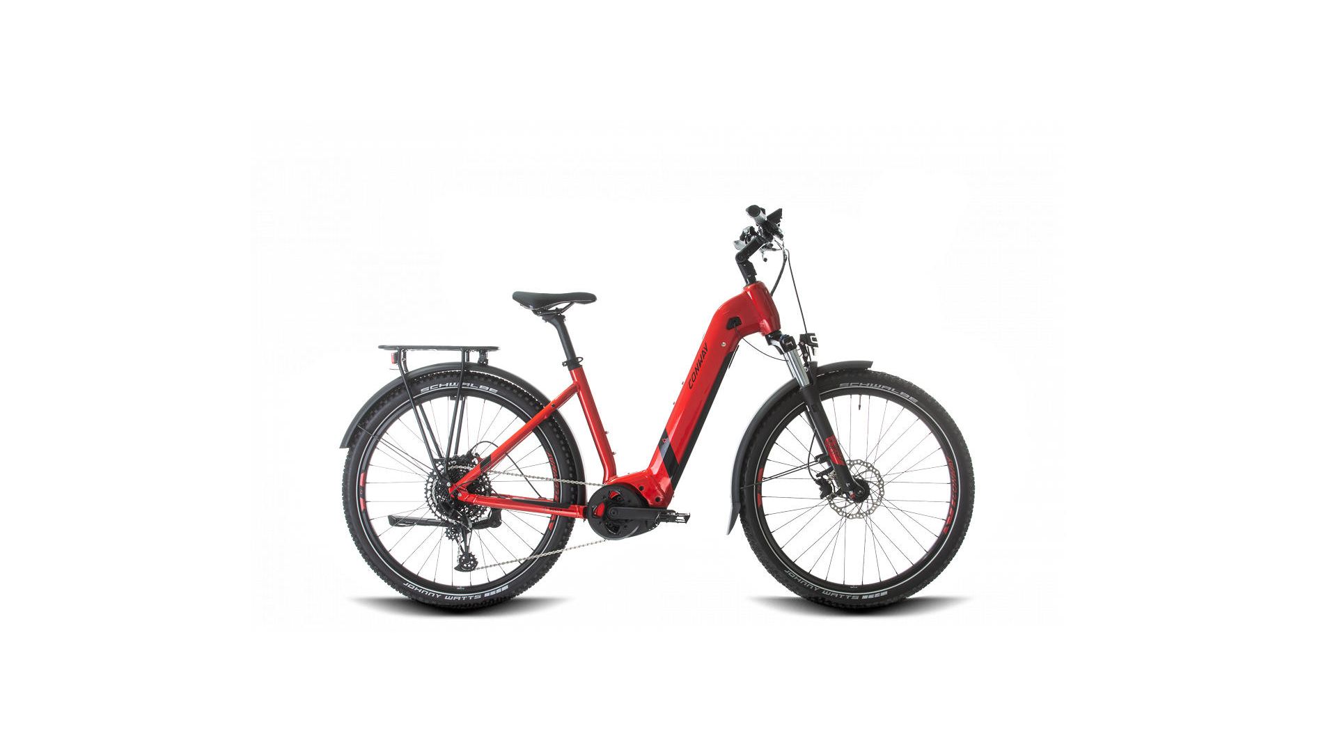 Conway Cairon C 3.0 625Wh red metallic / black metallic 2024 - E-Bike Hardtail Mountainbike Easy Entry