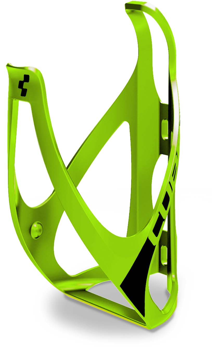 Cube Bottle cage HPP matt classic green n black