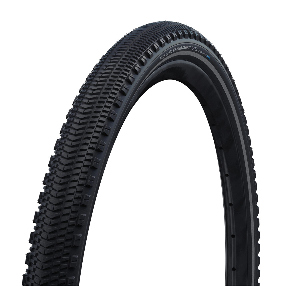 Schwalbe G-ONE OVERLAND 365 50-622 28x2.0" Tire, black / black-reflective