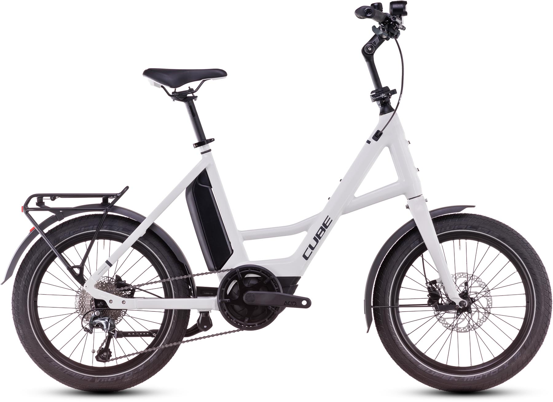 Cube Compact Hybrid 500 cotton n reflex 2025 - Compact E-Bike