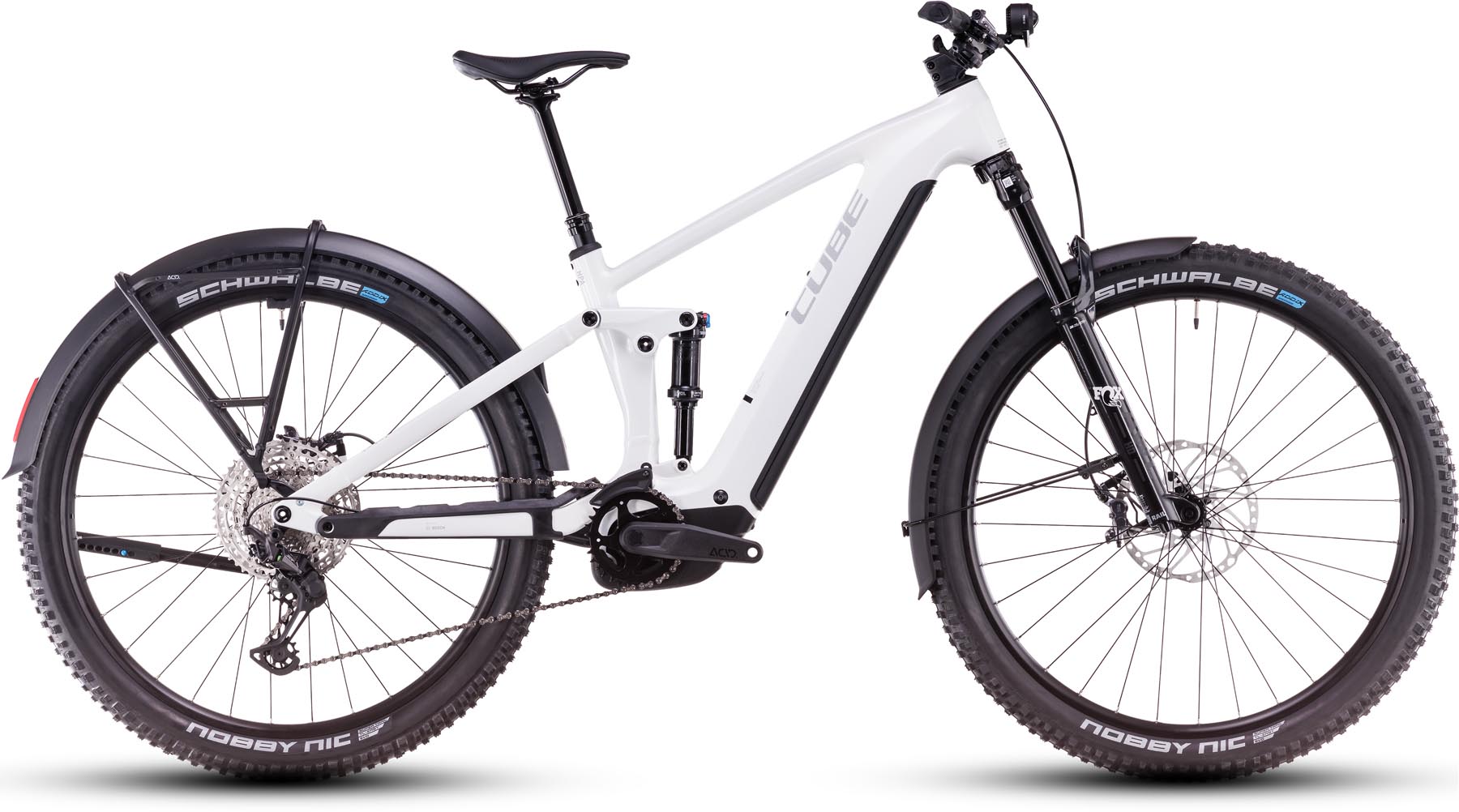 Cube Stereo Hybrid ONE44 EXC Allroad 800 metallicwhite n black 2025 - E-Bike Fully Mountainbike
