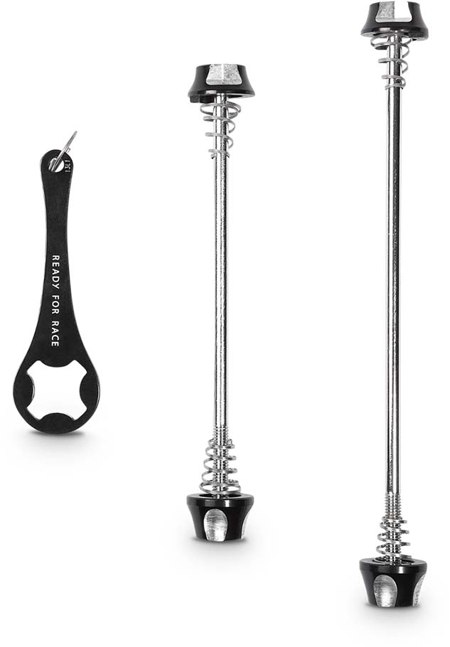 RFR Tension axles - set with theft protection black