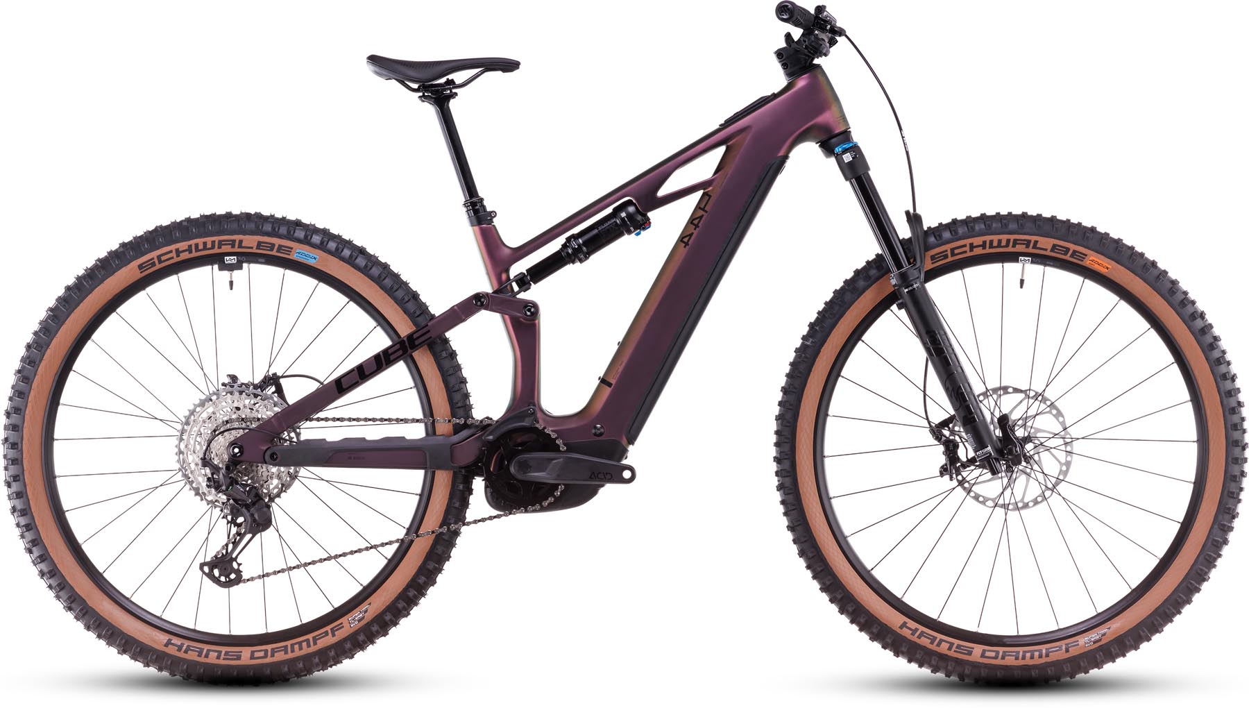 Cube Stereo Hybrid ONE44 HPC SLX 800 molotov n black 2025 - E-Bike Fully Mountainbike