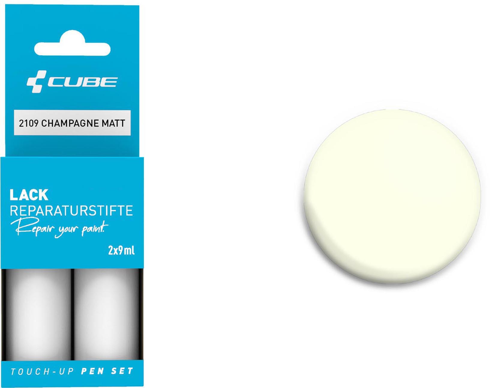 Cube Touch-Up Pen Set CHAMPAGNE Matte 2109