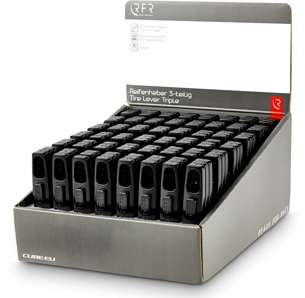 RFR Tire Lever - Display Box, Black