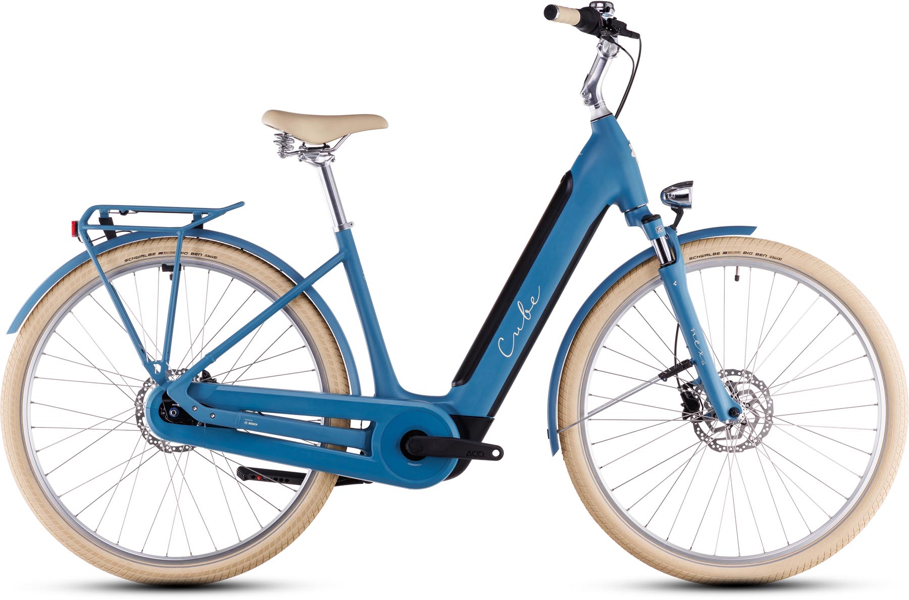 Cube Ella Hybrid 500 sphereblue n creme 2025 - Touring E-Bike Easy Entry