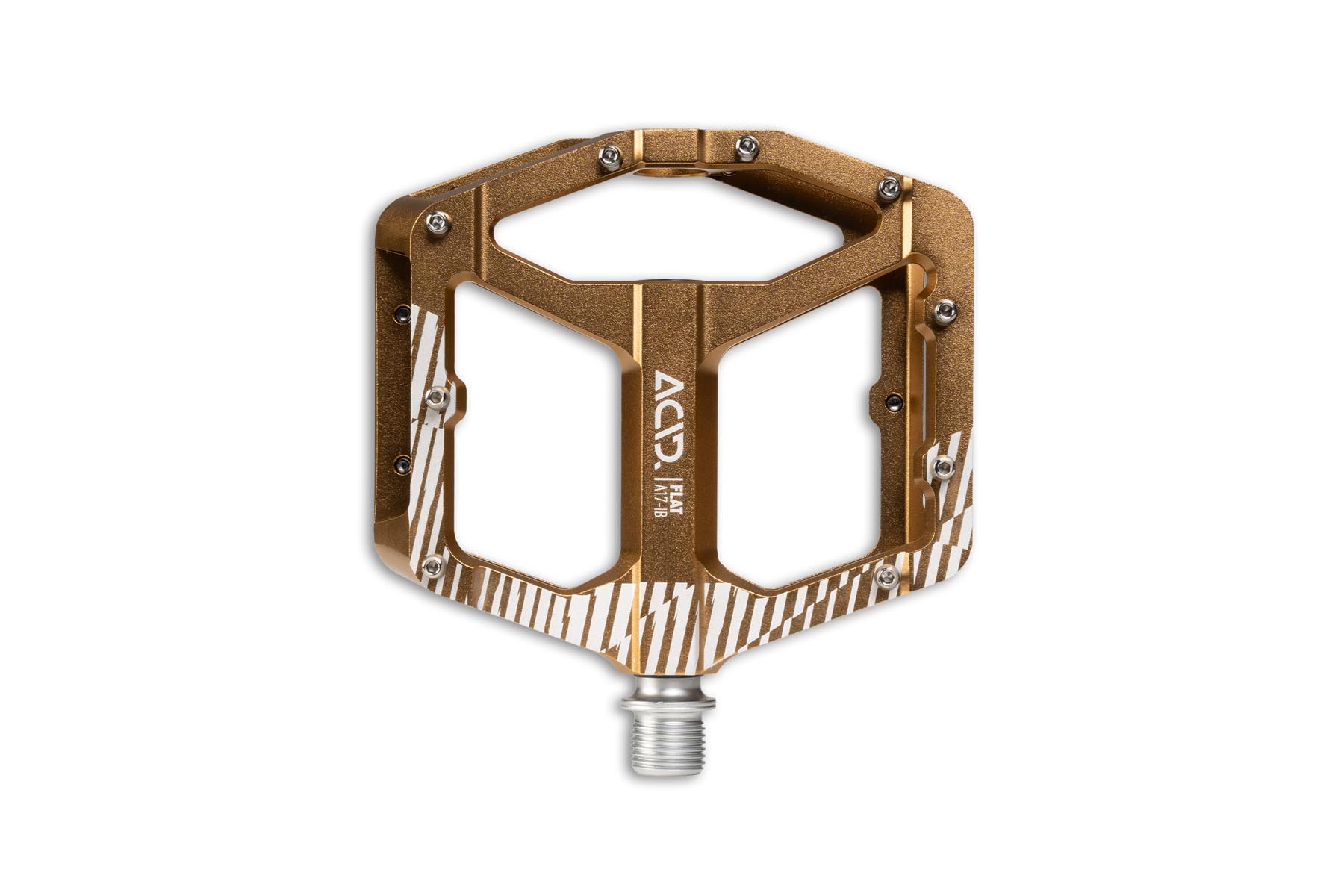 ACID FLAT A17-IB gold pedals