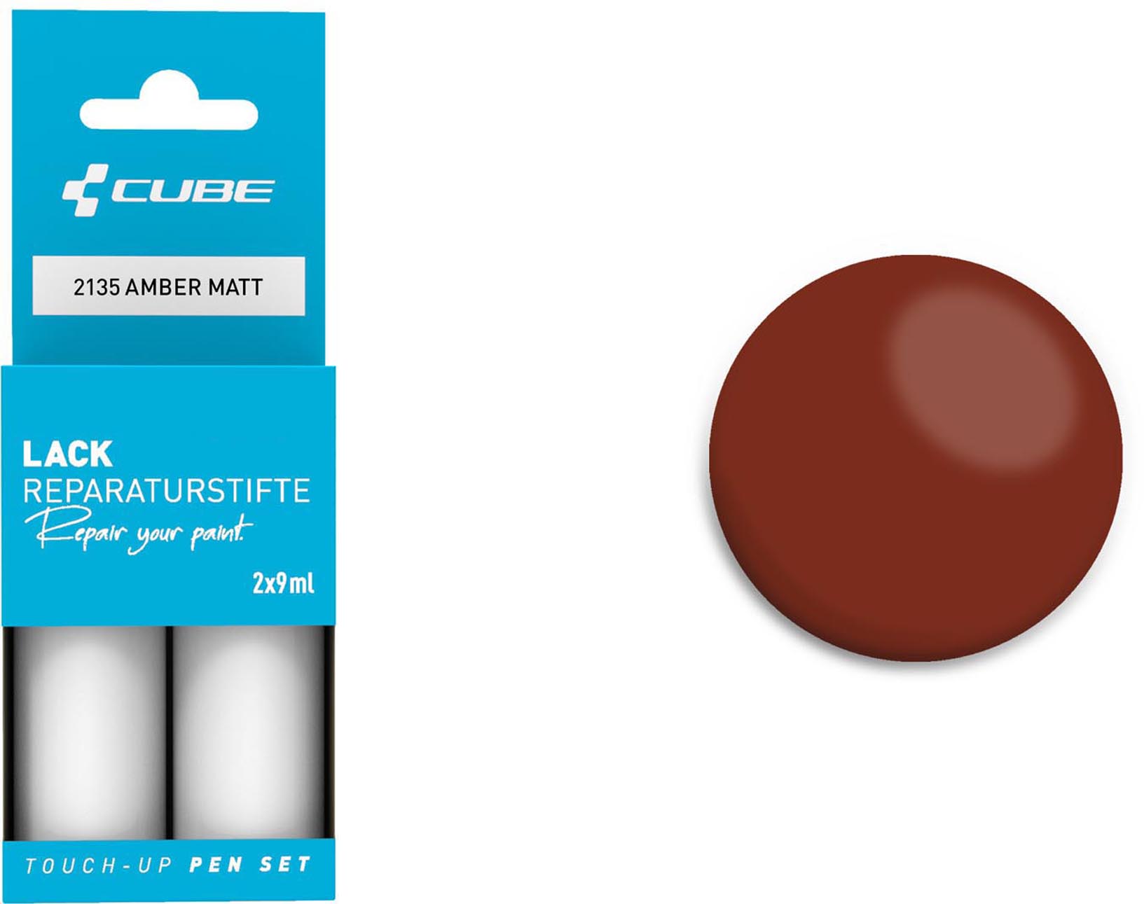 Cube Touch-Up Pen Set AMBER Matte 2135