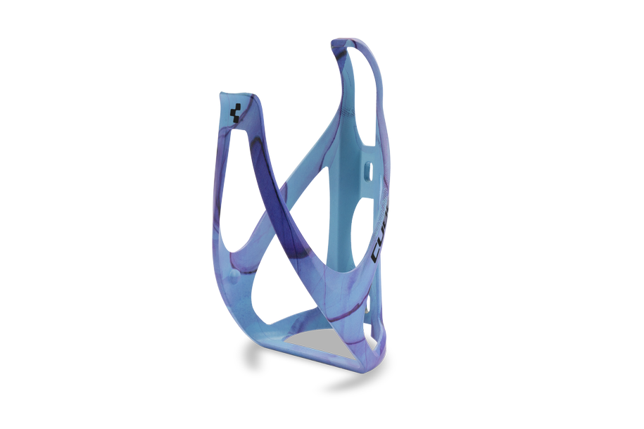 CUBE Bottle cage HPP - matt pigeonblue n art