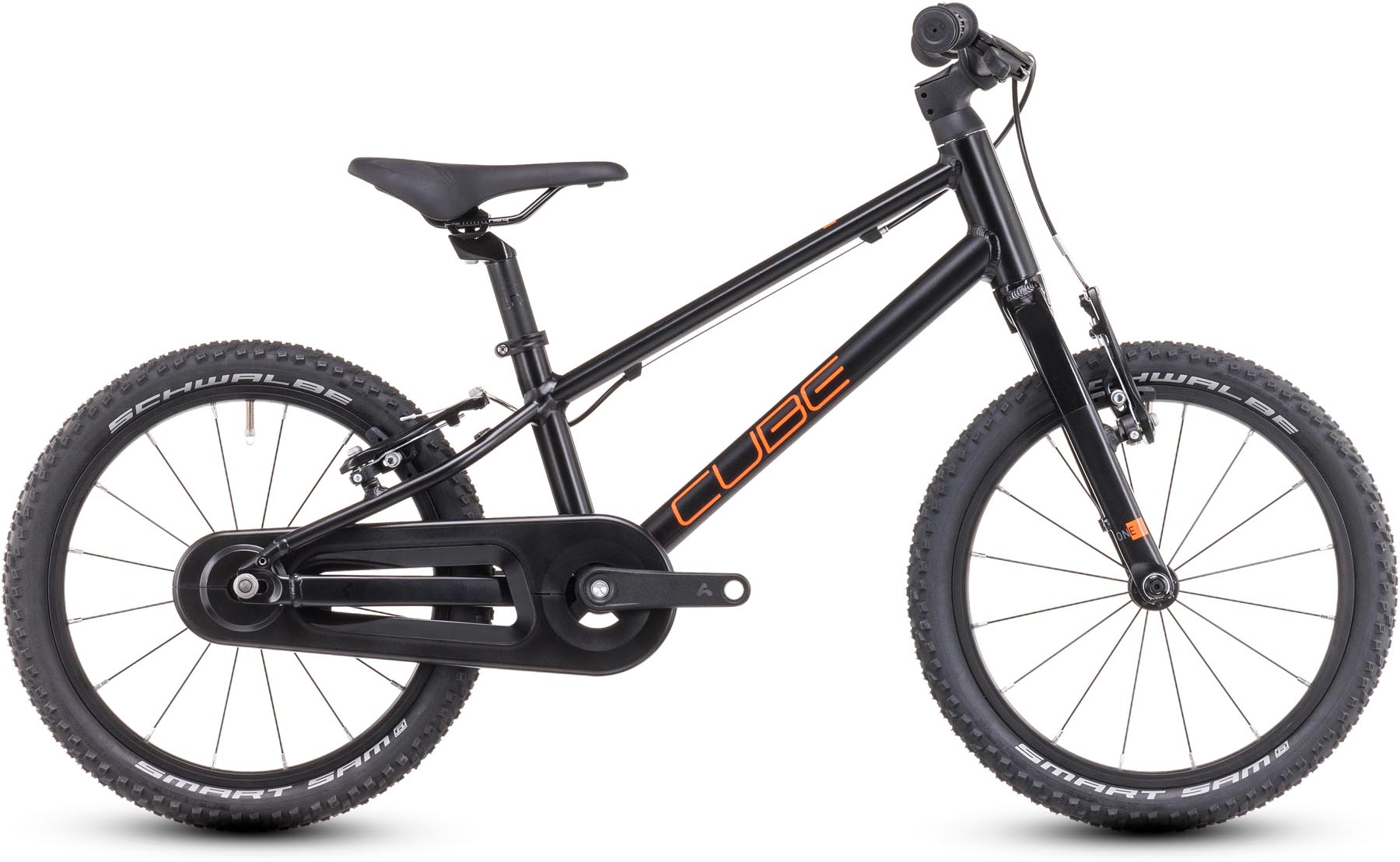 Cube Numove 160 black n orange 2025 - Kid Bike 16 Inches