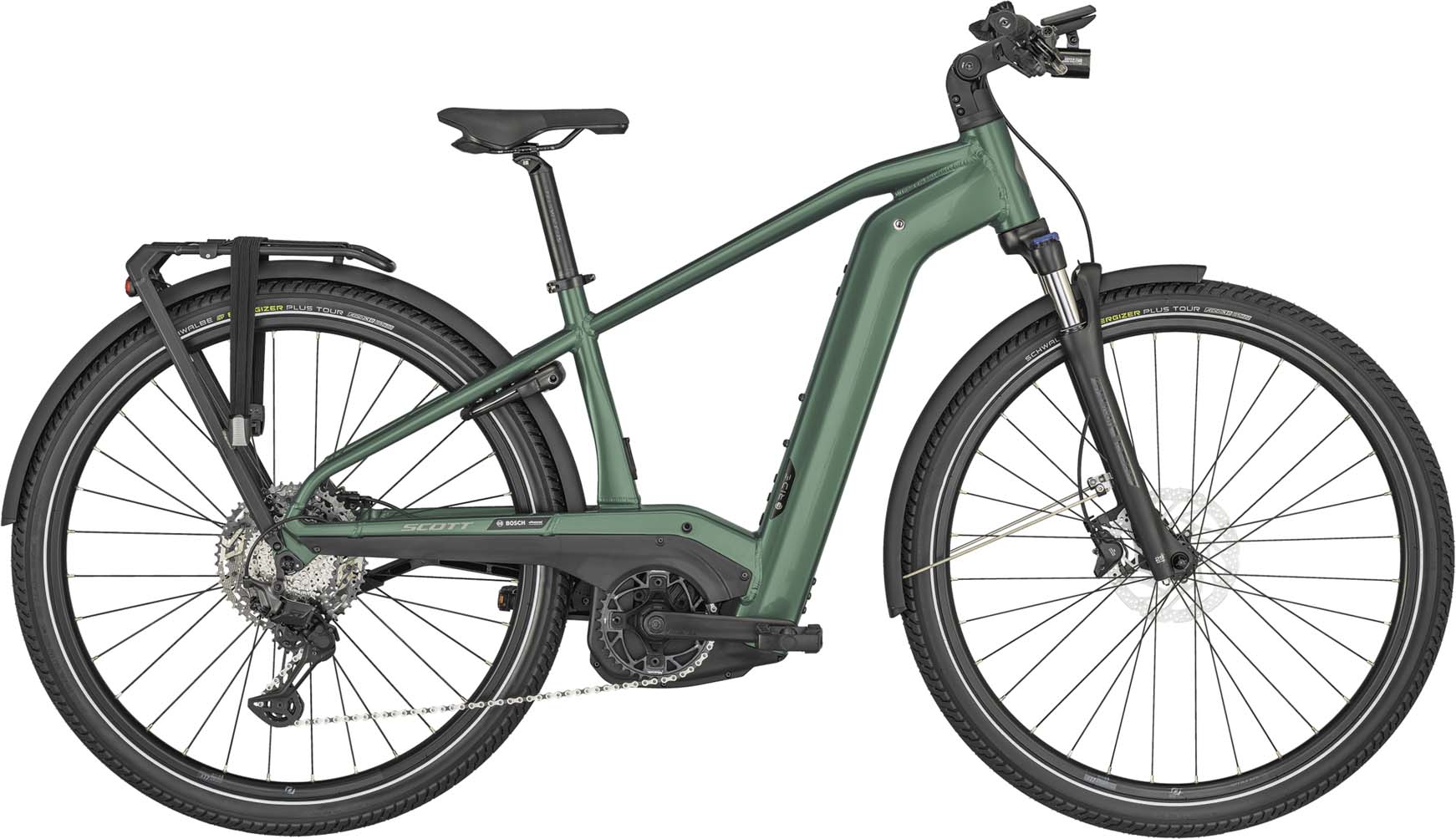 Scott Sub Sport eRIDE 10 Men Malachite Green 2024 - Touring E-Bike Men