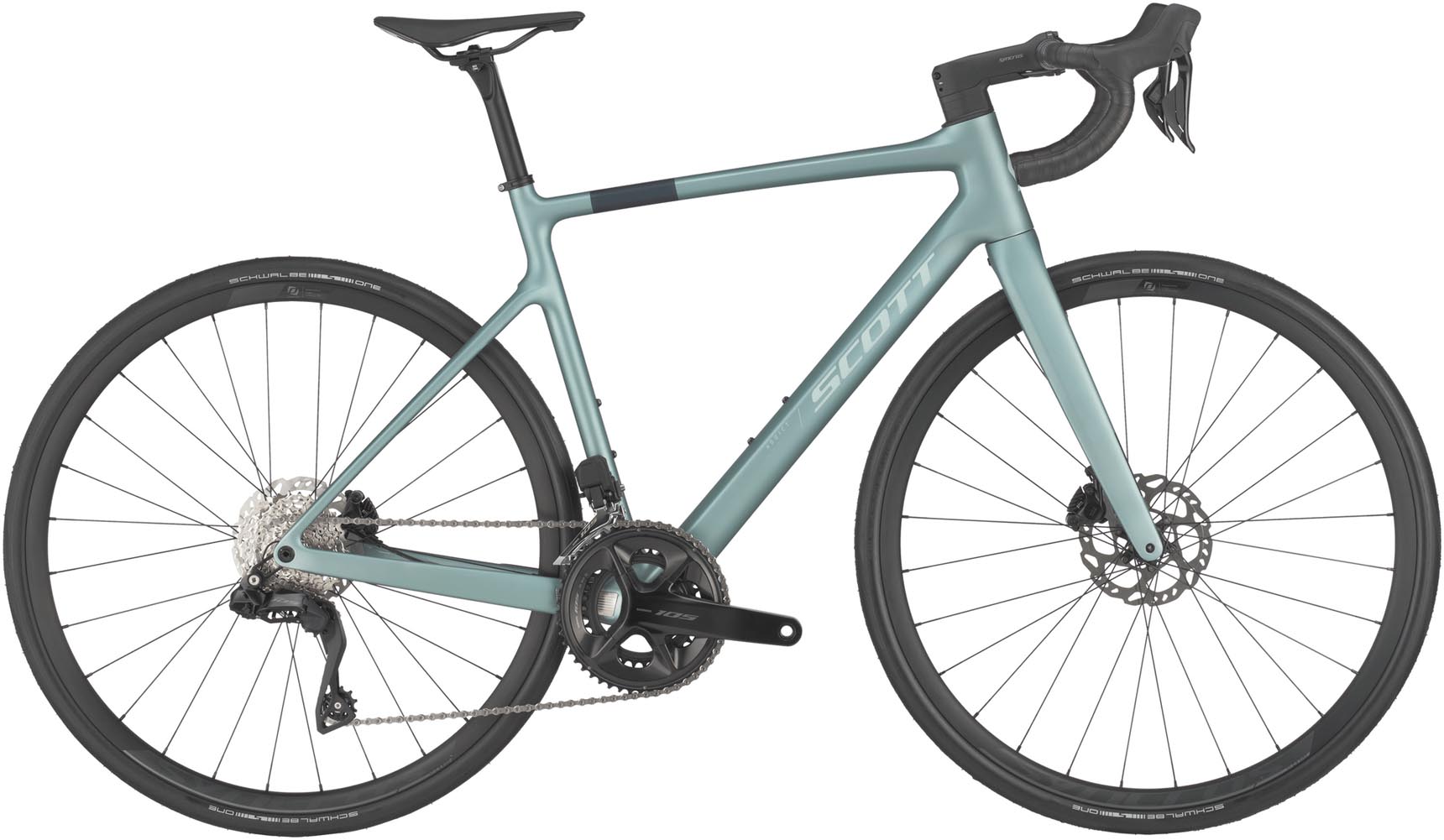 Scott Addict 40 iceberg green 2025 - Road Bike Carbon