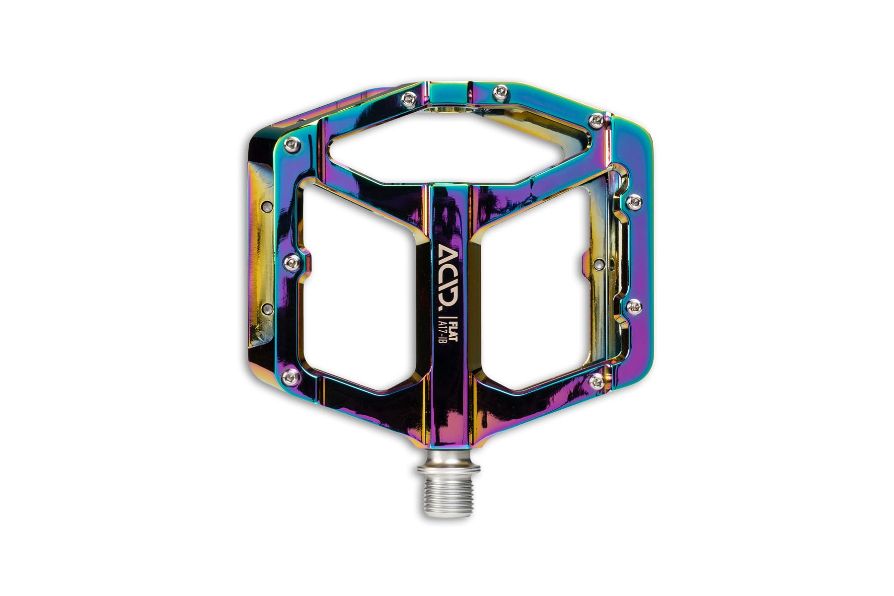 ACID FLAT A17-IB oil slick pedals