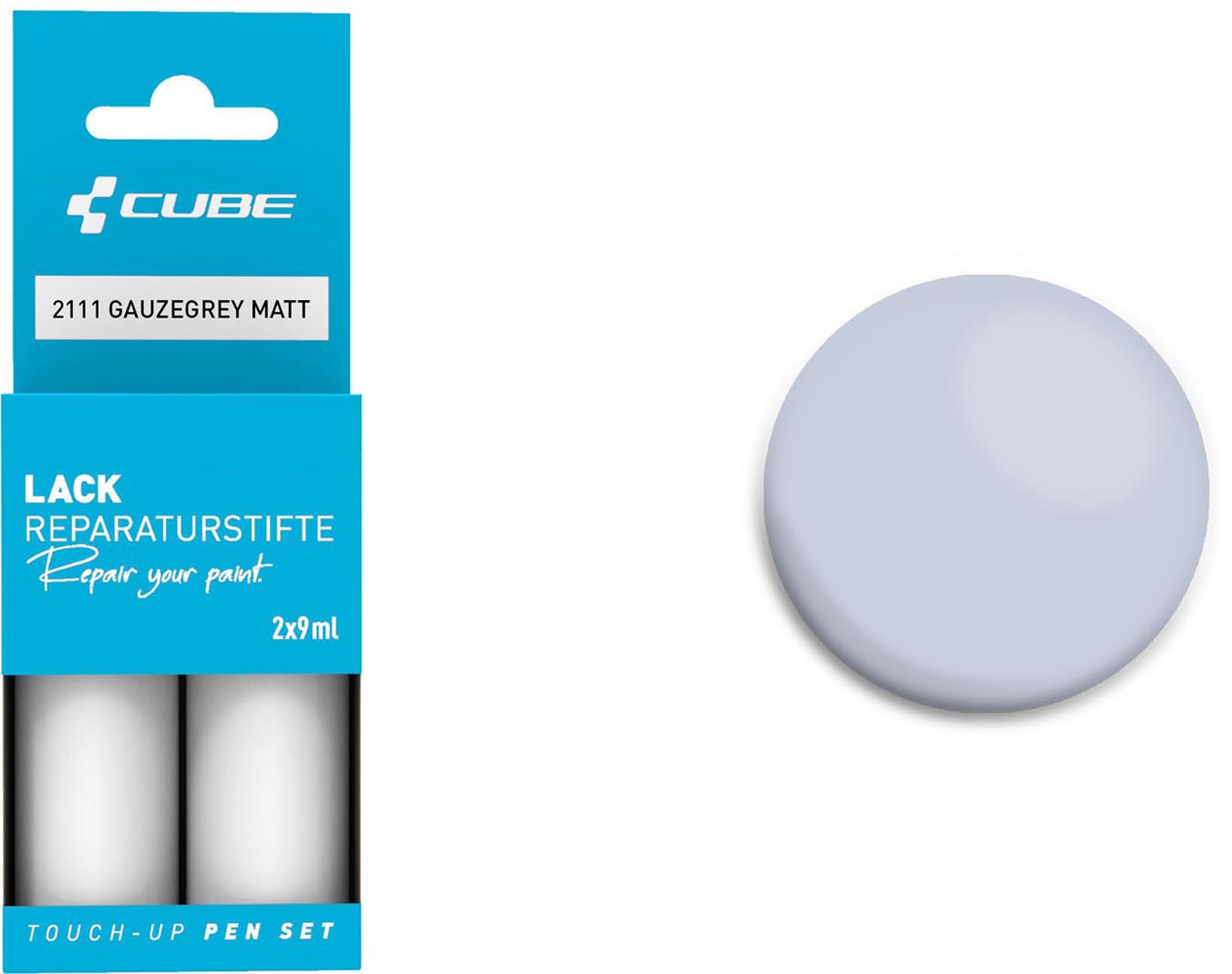 Cube Touch-Up Pen Set GAUZEGREY Matte 2111