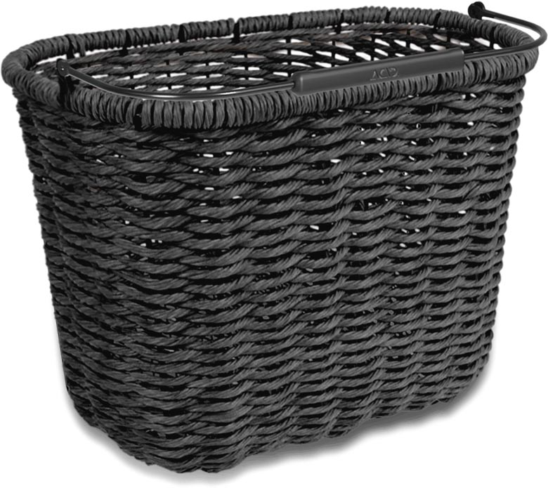 ACID Rattan Handlebar Basket 16 FILink Black