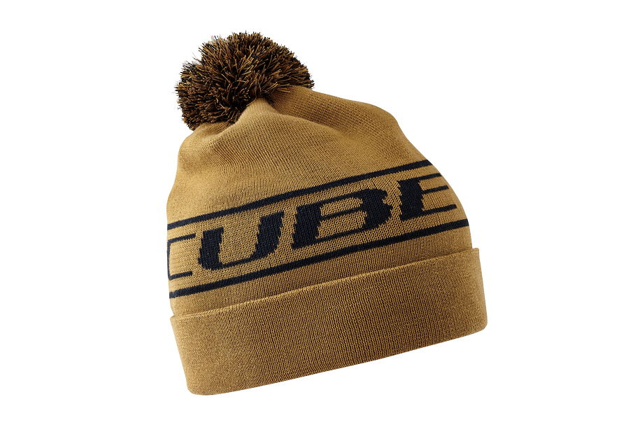 Cube Bobble hat - brown