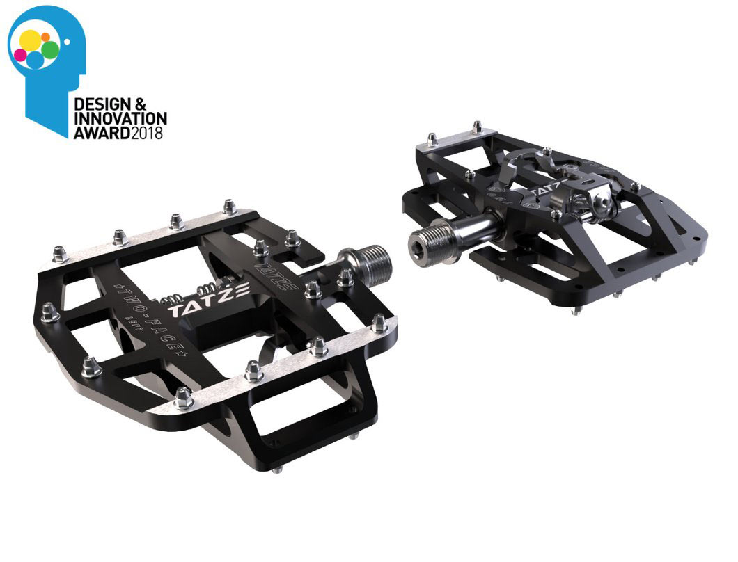 TATZE TWO-FACE pedals with Cr-Mo axle