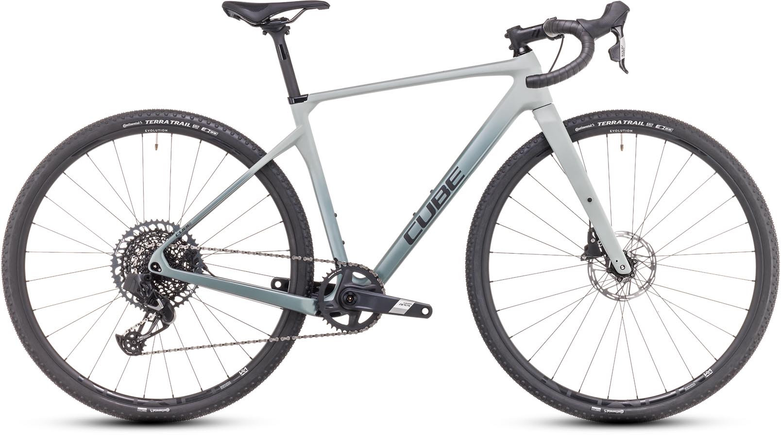 Cube Nuroad WS C:62 SLX lunar n smokeyfir 2024 - Gravel bike