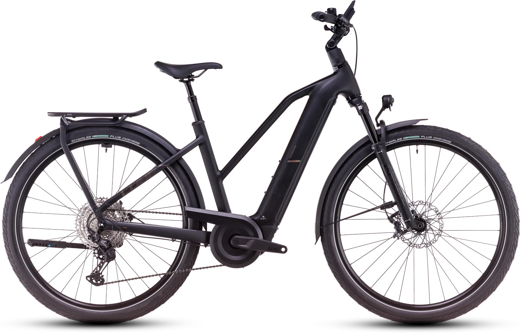 Cube Kathmandu Hybrid EXC 800 black n prism 2025 - Touring E-Bike Women