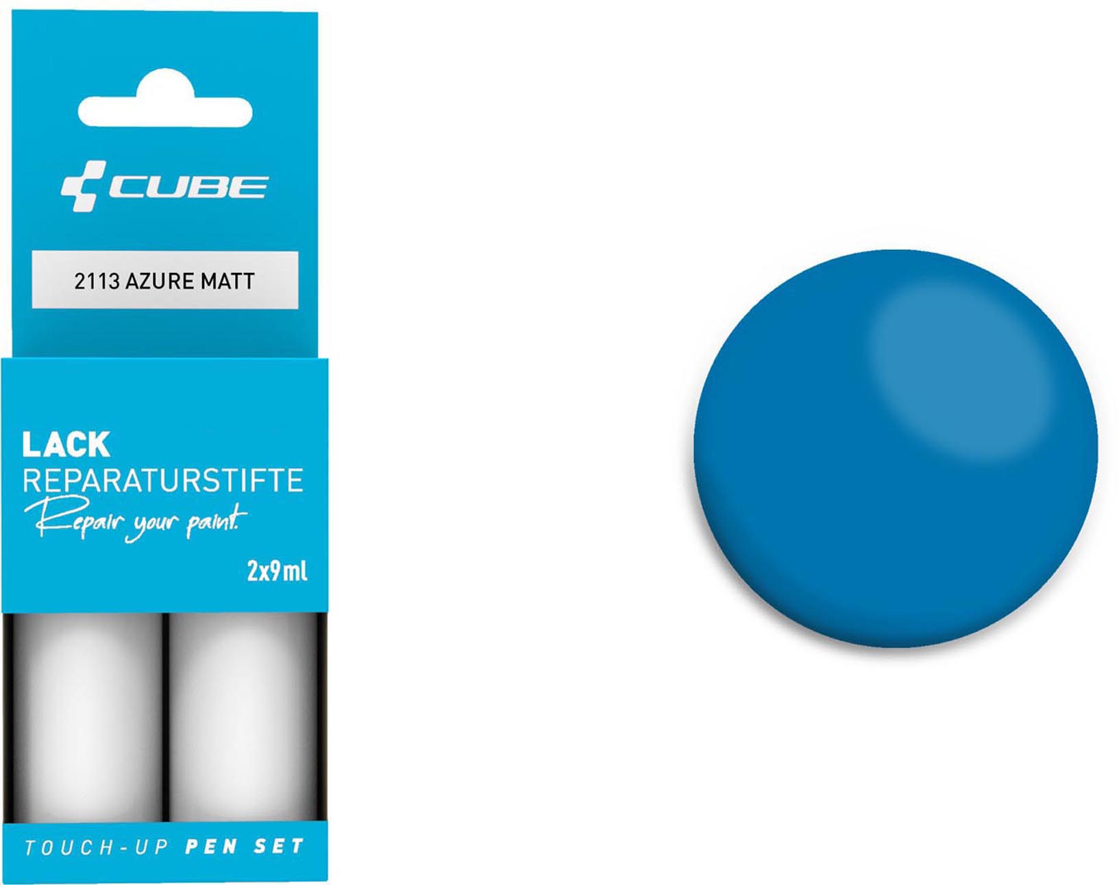 Cube AZURE Matte Touch-Up Pen Set 2113