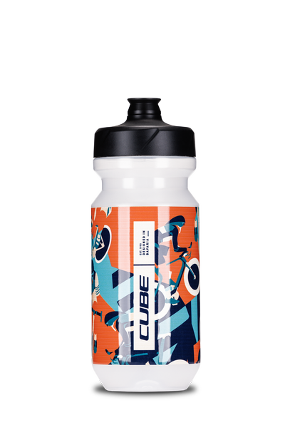 Cube Flow 500 drinking bottle - transparent