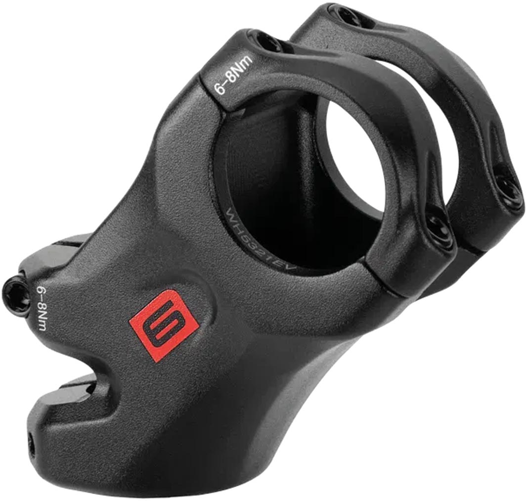 Ergotec A-Head stem High Ray 6 aluminum, black, 45°, Ø28.6/35mm, 55mm