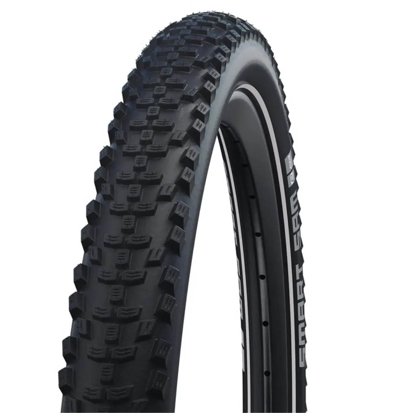 Schwalbe Tire Smart Sam HS 624 (E-25) 28x1.65" 44-622 black Refl PL Tube Adx E-25