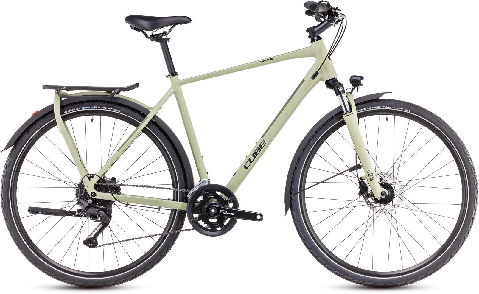 Cube Kathmandu ONE green n black 2024 - Touring Bike Men