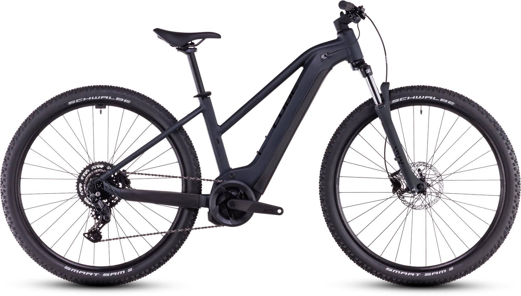 Cube Reaction Hybrid Performance 625 night n black 2025 - Damen E-Bike Hardtail Mountainbike Women