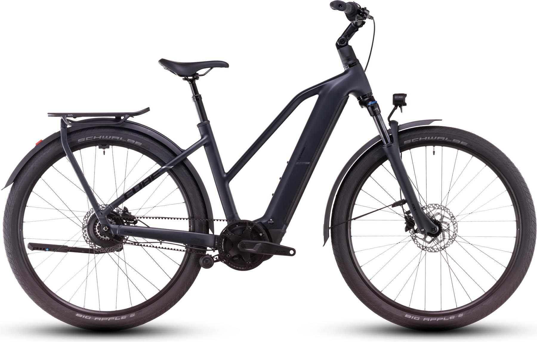 Cube Kathmandu Hybrid Comfort Pro 800 night n chrome 2025 - E-Bike Trekkingrad Damen - Lackschaden