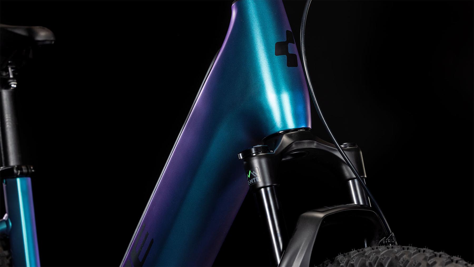 Cube Reaction Hybrid Race 625 switchblue n black Vorbau