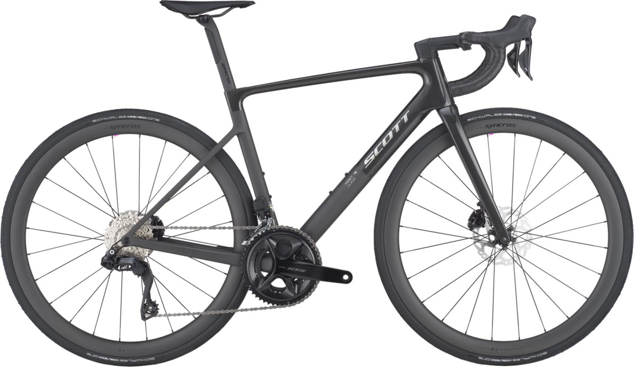 Scott Addict RC 30 carbon black 2025 - Road Bike Carbon